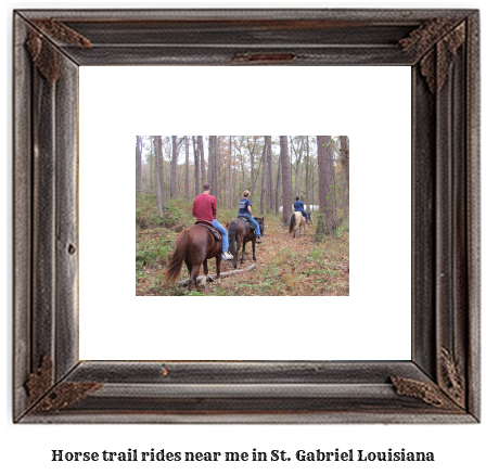 horse trail rides near me in St. Gabriel, Louisiana